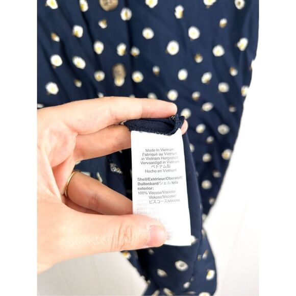Madewell Button-Back Easy Dress in Daisy Dots Size XXS - Picture 12 of 13